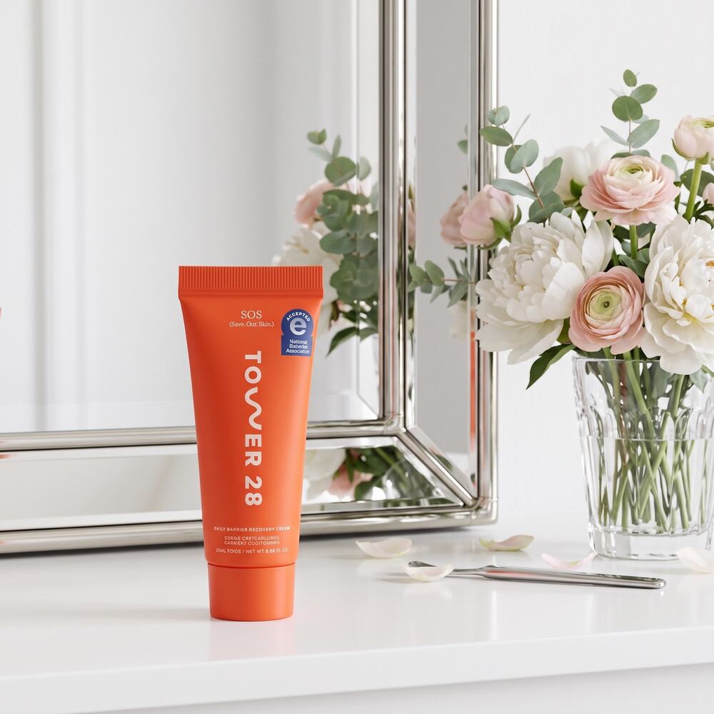 Tower 28 SOS Daily Barrier Recovery Cream 0.68 oz Travel Size